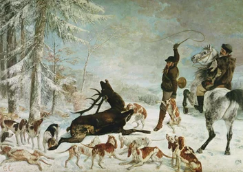 Der Tod des Hirsches, 1867